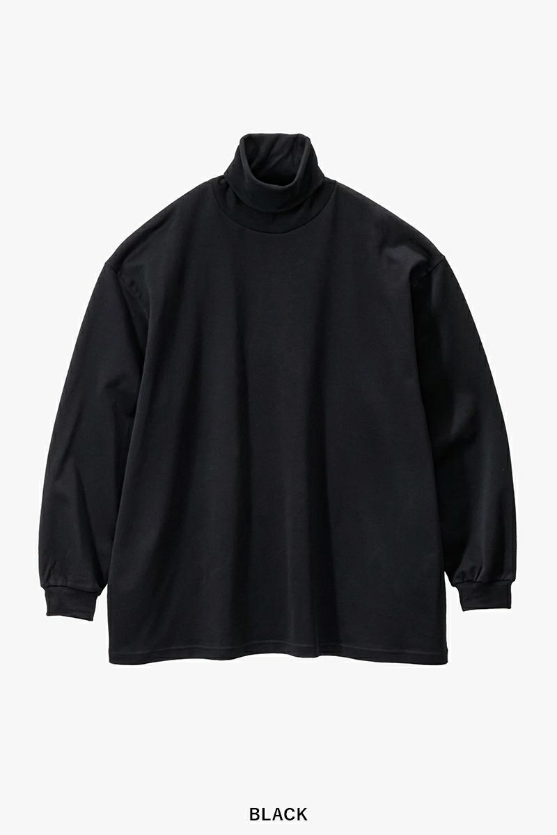 graphpaper モックネック Graphpaper (グラフペーパー) L/S Mock Neck Tee / ロング