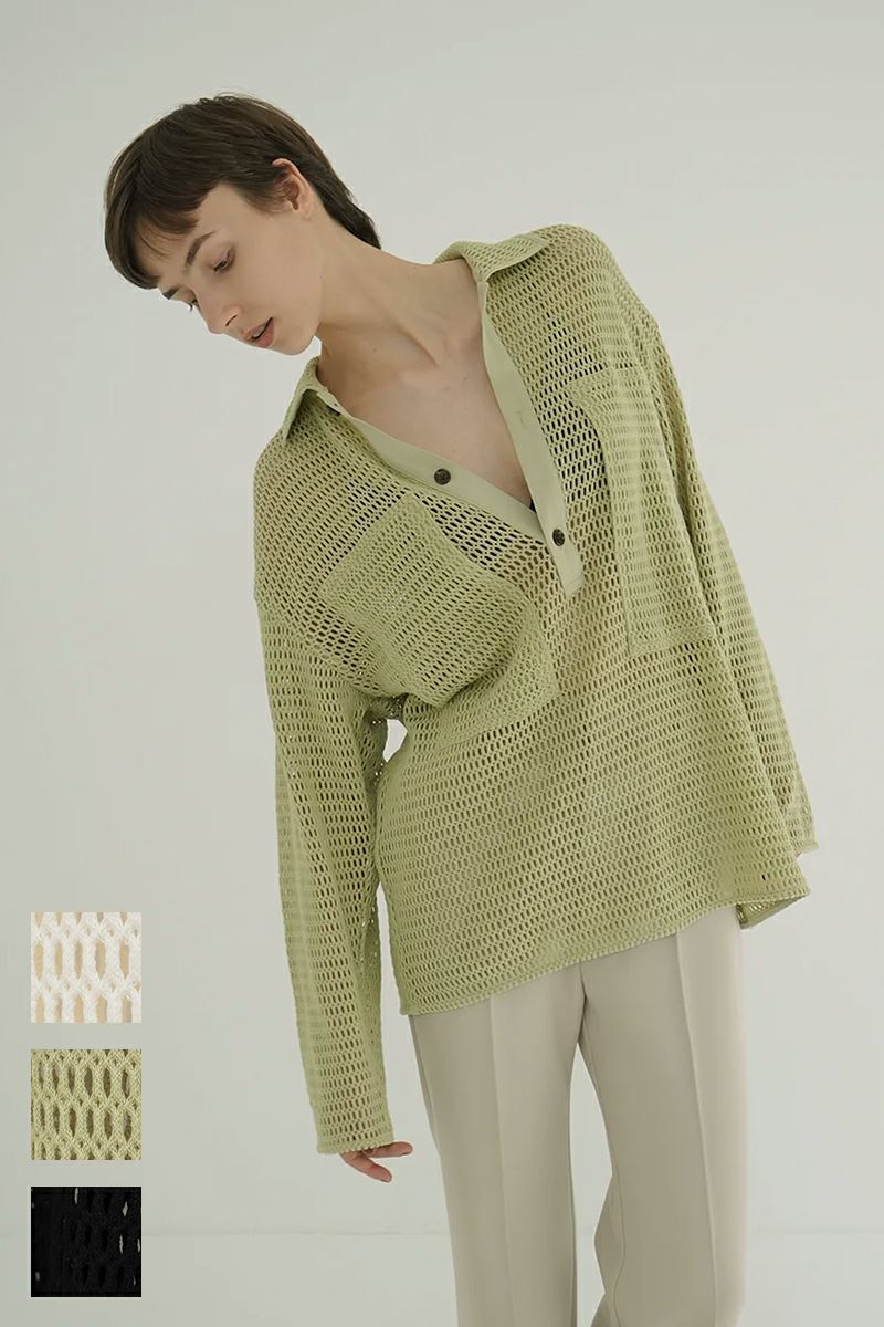 clane CHECK POCKET OVER SHIRT サイズ1 