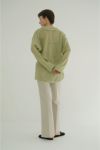 CLANE(クラネ) MESH POCKET OVER SHIRTS メッシュポケットオーバーシャツ 19122-4022