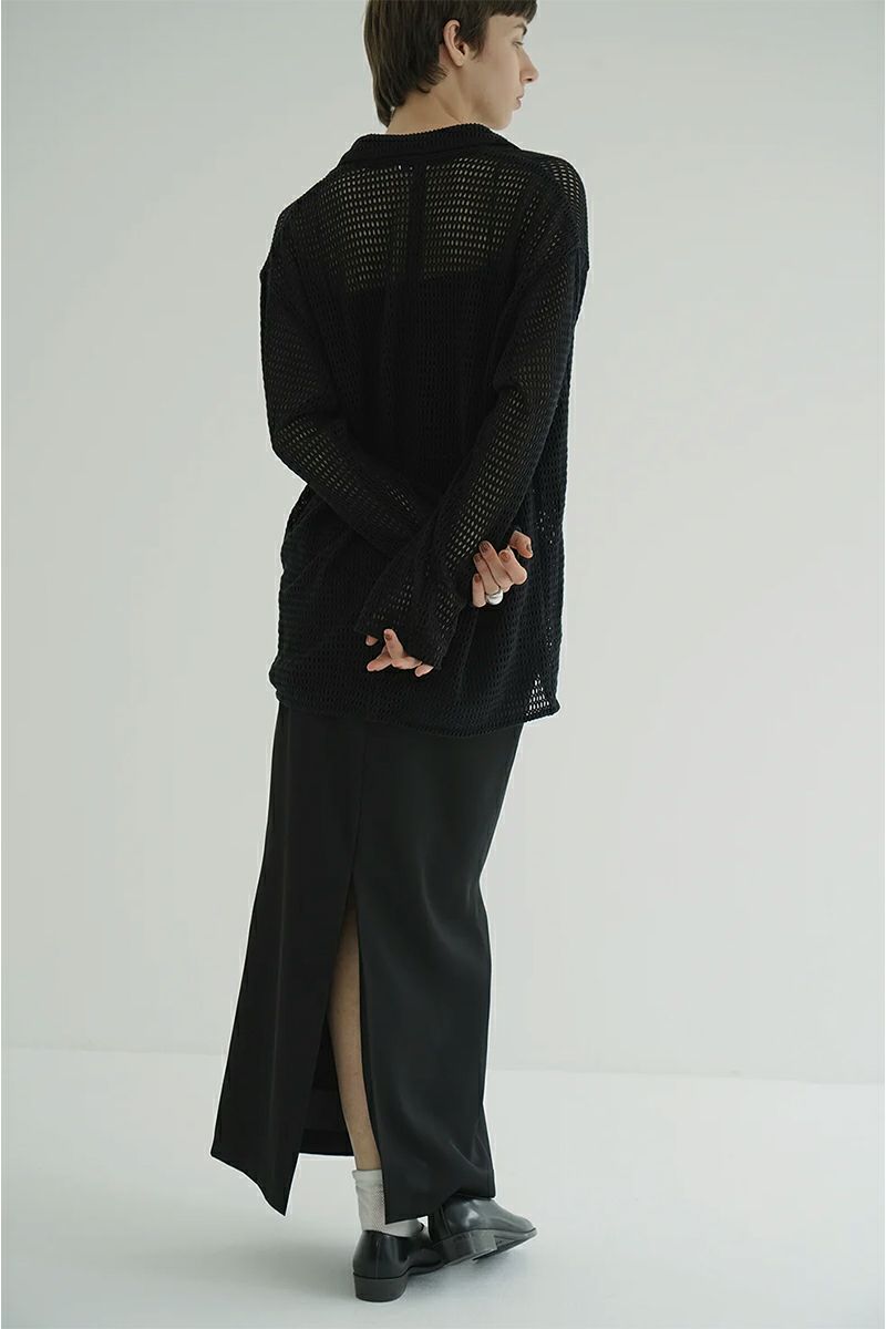 CLANE(クラネ) MESH POCKET OVER SHIRTS メッシュポケットオーバーシャツ 19122-4022