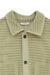 CLANE(クラネ) MESH POCKET OVER SHIRTS メッシュポケットオーバーシャツ 19122-4022
