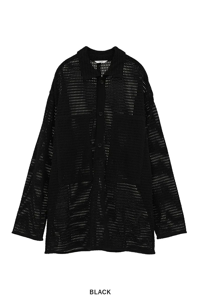 新品未使用品⭐︎クラネCLANE⭐︎ シースルーチェックオーバーシャツジャケット 松本恵奈のMUST BUY- CLANEのお気に入りアイテム紹介 “SEE