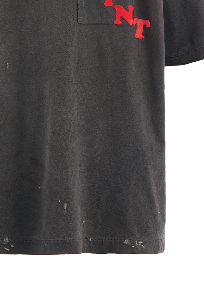 SAINT Mxxxxxx(セントマイケル) SM-HR1-0000-009 / SS TEE / POCKET / BLACK 半袖Tシャツ