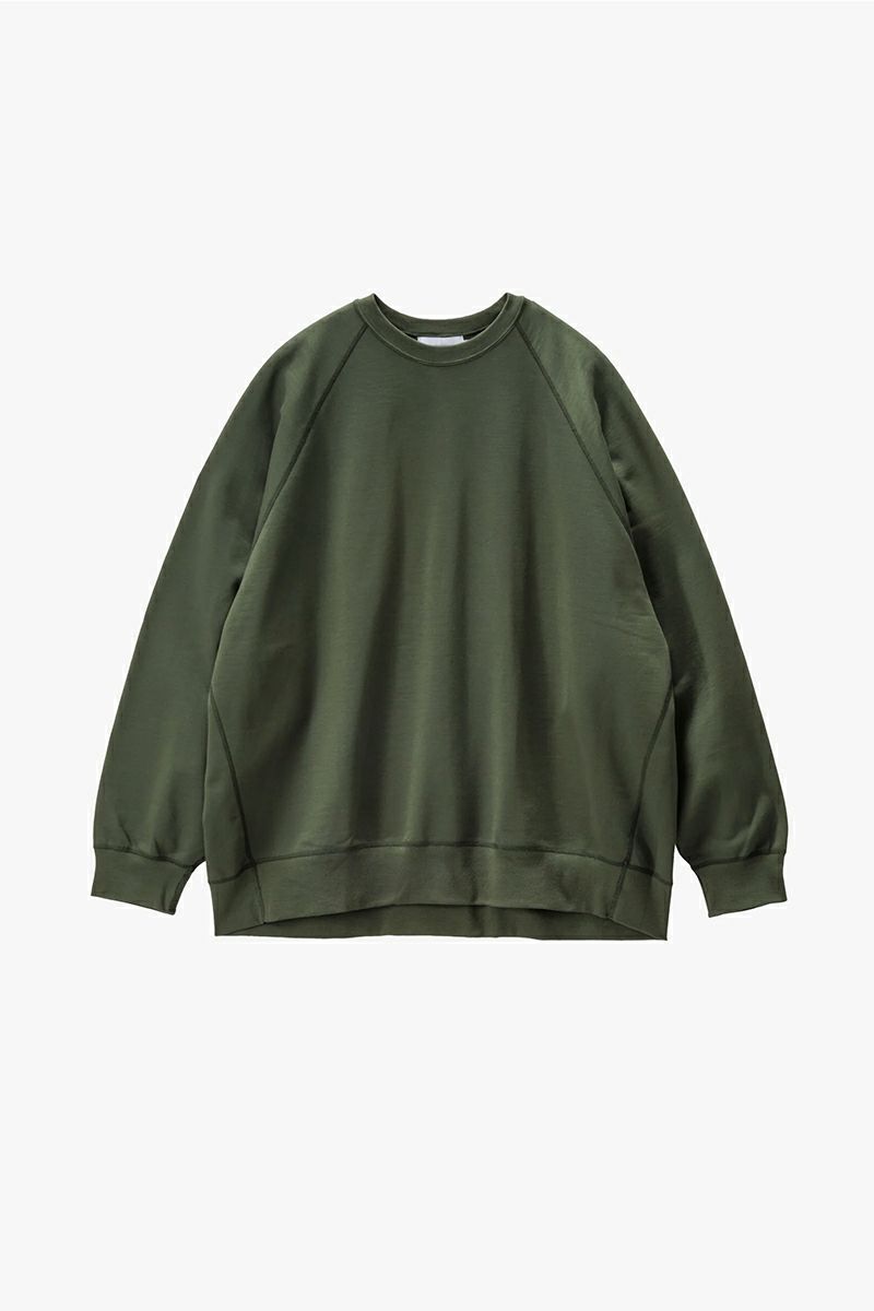 Graphpaper(グラフペーパー)  Hard Terry Crew Neck Sweat ハードテリークルーネックスウェット GM253-70195C