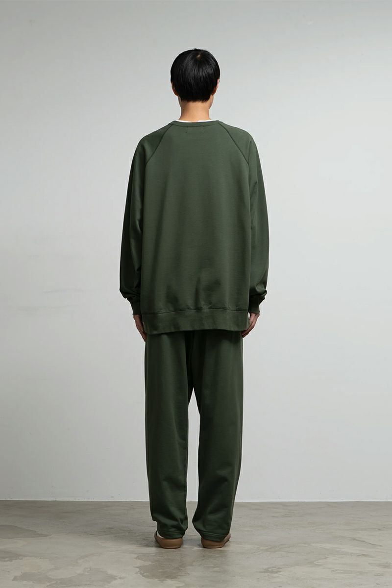 Graphpaper(グラフペーパー)  Hard Terry Crew Neck Sweat ハードテリークルーネックスウェット GM253-70195C