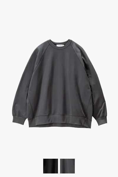 Graphpaper(グラフペーパー)  Hard Terry Crew Neck Sweat ハードテリークルーネックスウェット GM253-70195B