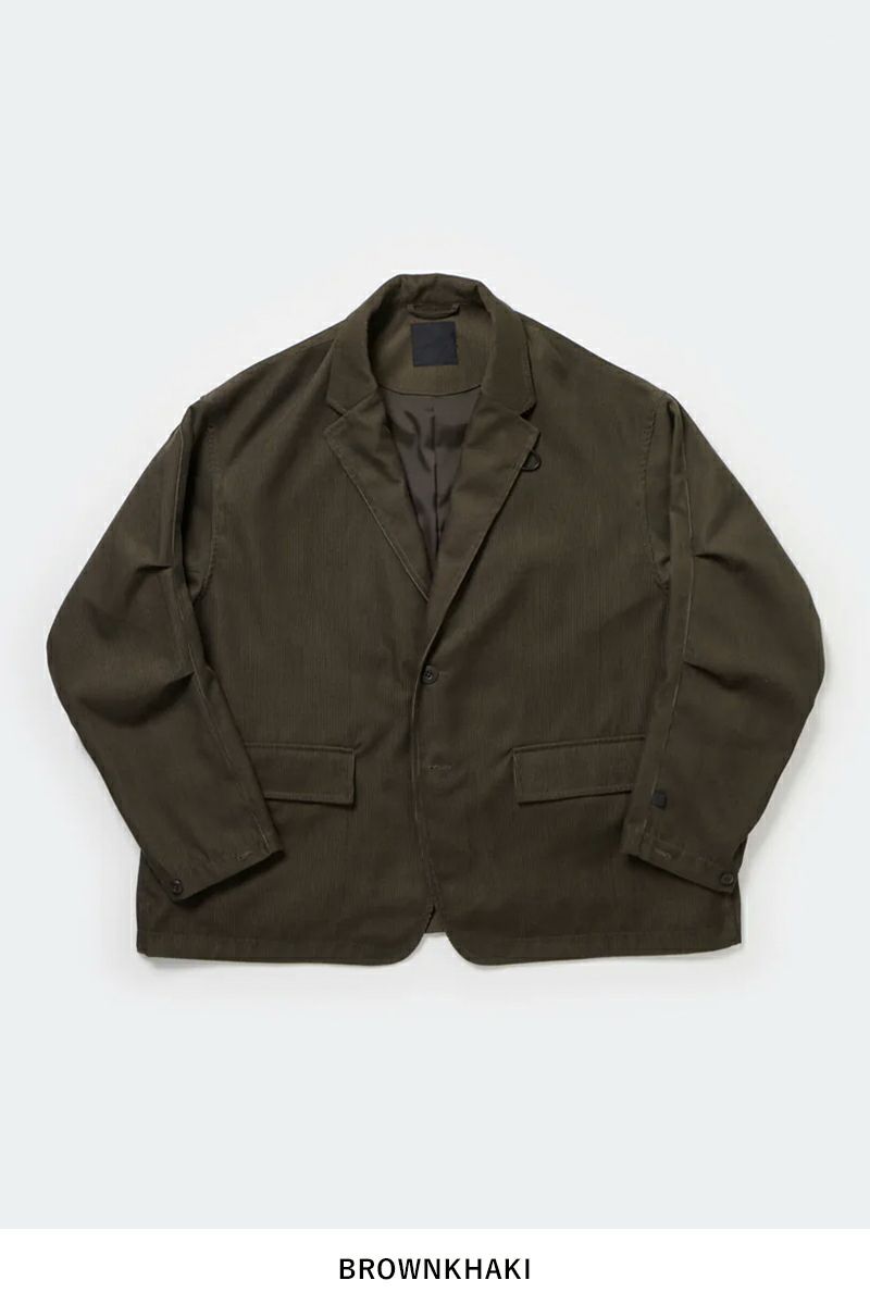DAIWA PIER 39(ダイワピア39)  W's TECH LOOSE 2B JACKET CORDUROY ウィメンズ テックルーズ2ボタンジャケット コーデュロイ BJ-32025WL
