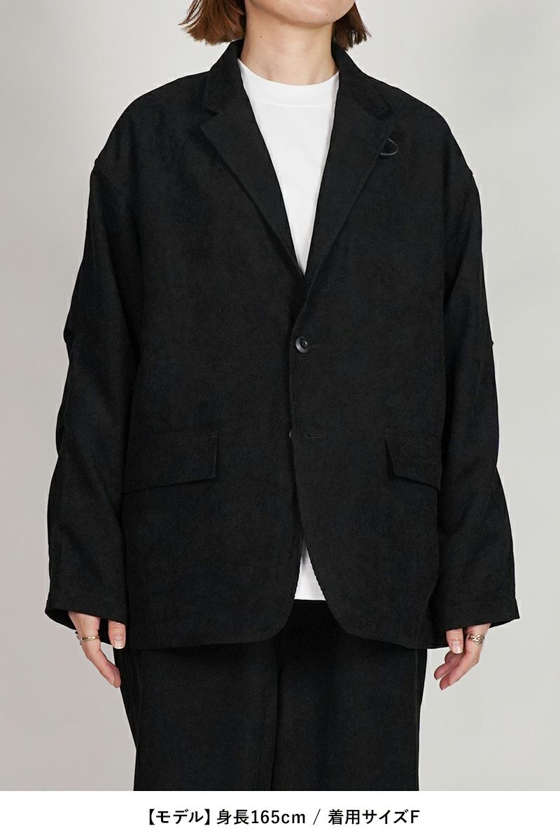 DAIWA PIER 39(ダイワピア39)  W's TECH LOOSE 2B JACKET CORDUROY ウィメンズ テックルーズ2ボタンジャケット コーデュロイ BJ-32025WL