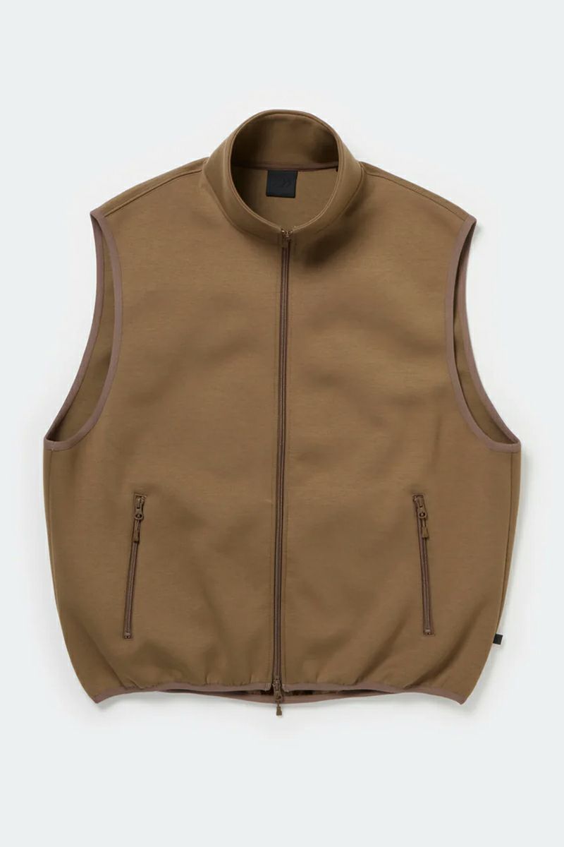 DAIWA PIER 39(ダイワピア39)  TECH SCUBA KNIT STAND COLLAR VEST テックスキューバニットスタンドカラーベスト BE-61025W
