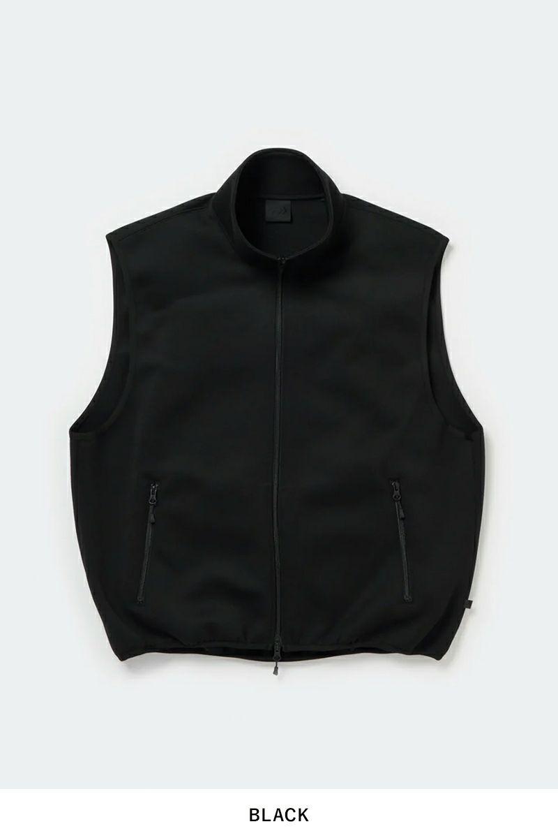 DAIWA PIER 39(ダイワピア39)  TECH SCUBA KNIT STAND COLLAR VEST テックスキューバニットスタンドカラーベスト BE-61025W