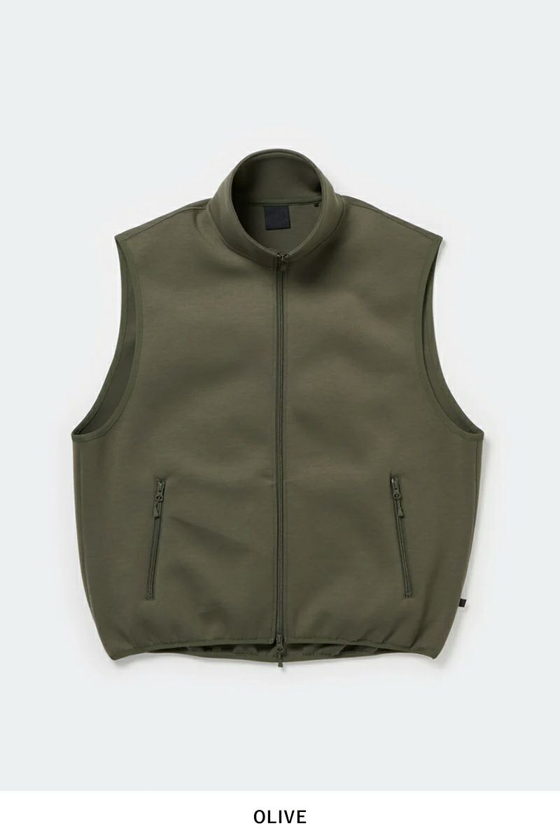 DAIWA PIER 39(ダイワピア39)  TECH SCUBA KNIT STAND COLLAR VEST テックスキューバニットスタンドカラーベスト BE-61025W