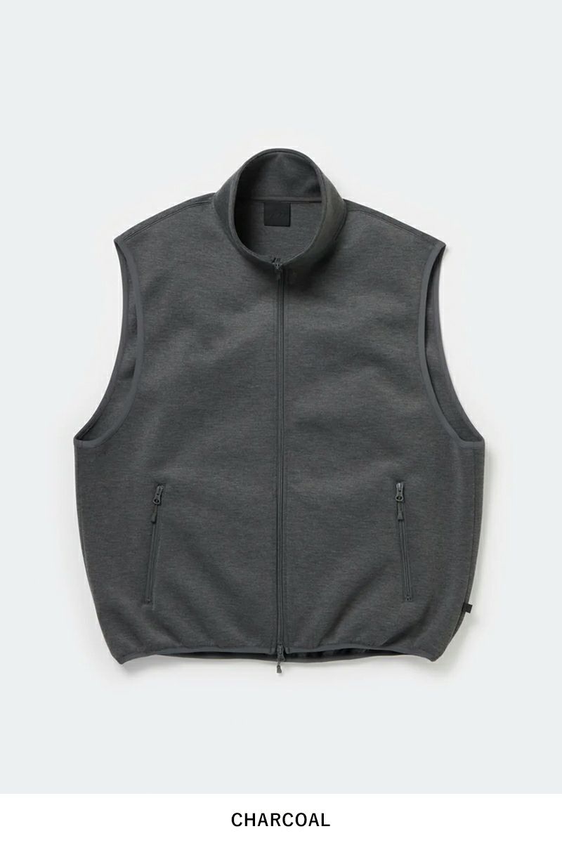 DAIWA PIER 39(ダイワピア39)  TECH SCUBA KNIT STAND COLLAR VEST テックスキューバニットスタンドカラーベスト BE-61025W