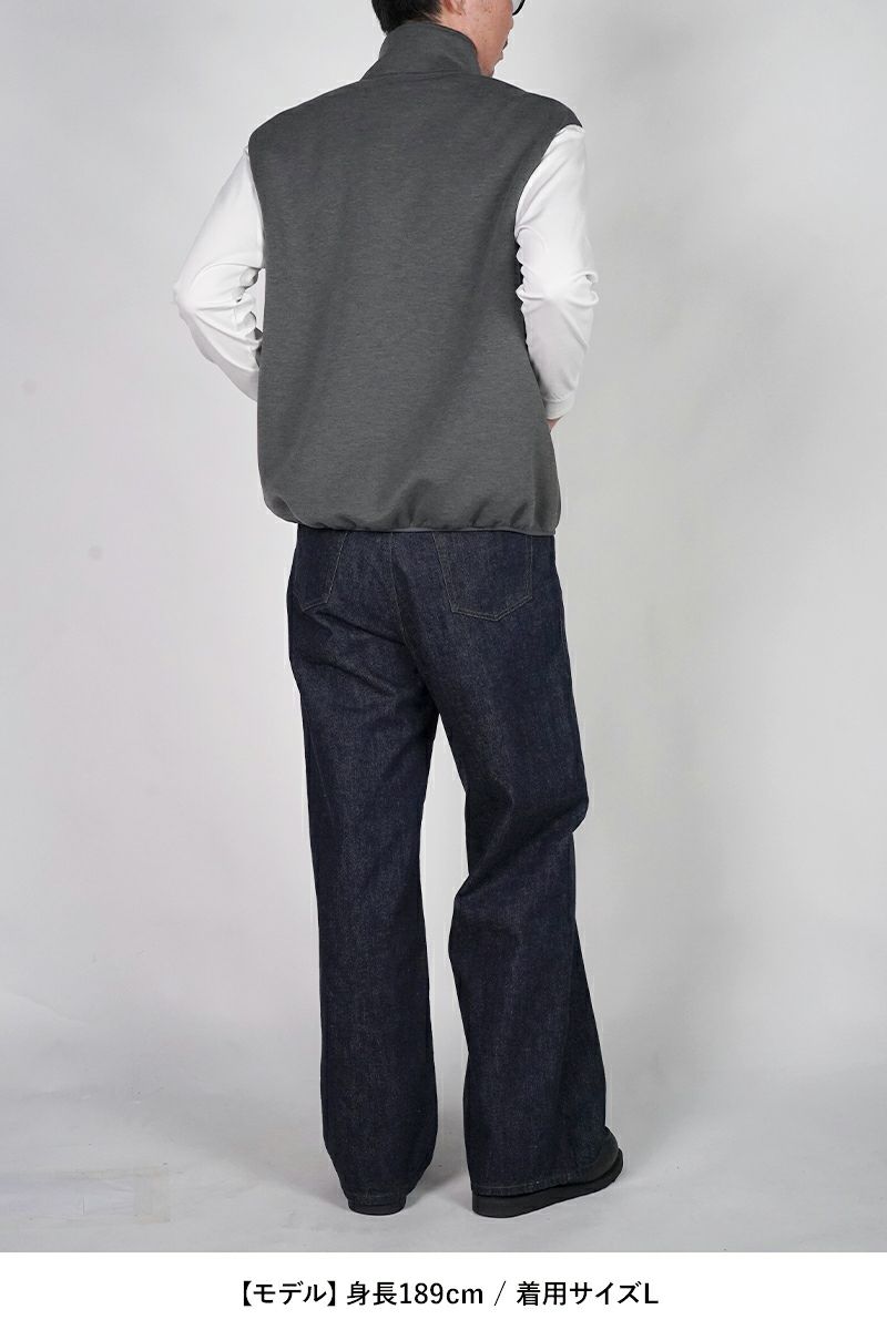 DAIWA PIER 39(ダイワピア39)  TECH SCUBA KNIT STAND COLLAR VEST テックスキューバニットスタンドカラーベスト BE-61025W