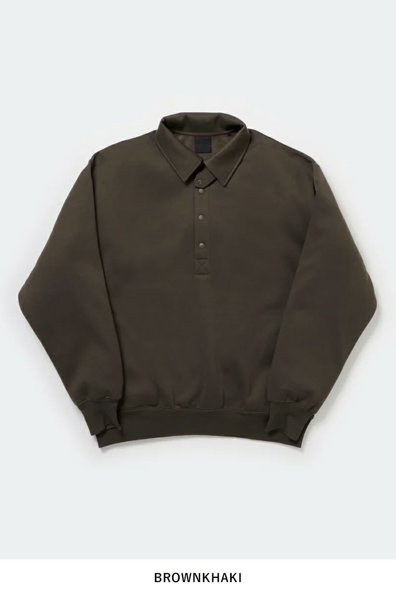 DAIWA PIER 39(ダイワピア39) TECH SWEAT SNAP PULLOVER テックスウェットスナッププルオーバー BE-53025W