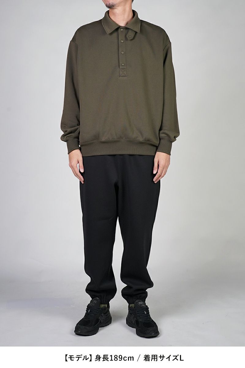 DAIWA PIER 39(ダイワピア39) TECH SWEAT SNAP PULLOVER テックスウェットスナッププルオーバー BE-53025W