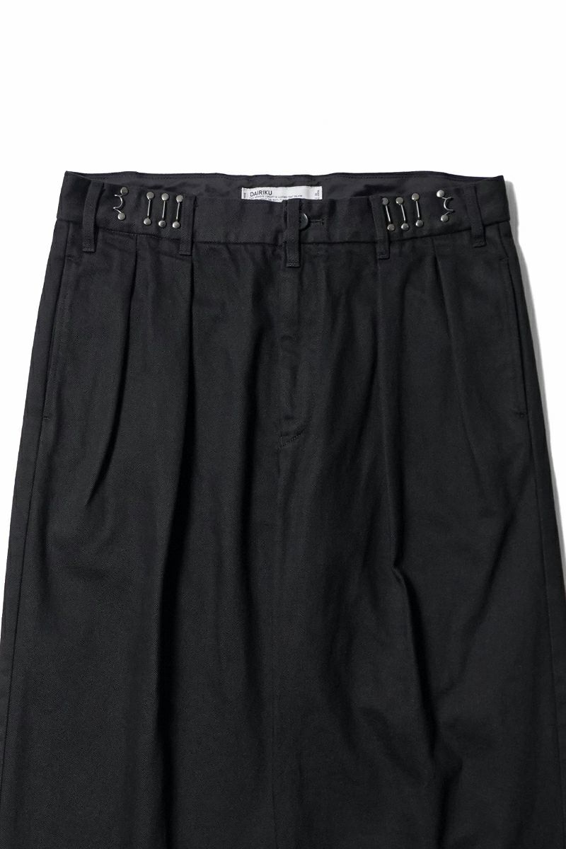 DAIRIKU(ダイリク) "Cooper" Adjuster Wide Chino Pants クーパーアジャスターワイドチノパンツ 25AW CP3