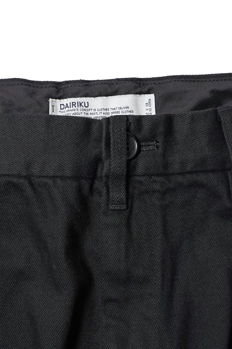 DAIRIKU(ダイリク) "Cooper" Adjuster Wide Chino Pants クーパーアジャスターワイドチノパンツ 25AW CP3