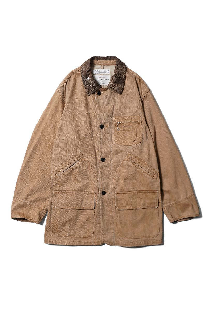 DAIRIKU(ダイリク) "Cooper" Vintage Washed Hunting Jacket クーパーヴィンテージウォッシュドハンティングジャケット 25AW CP1