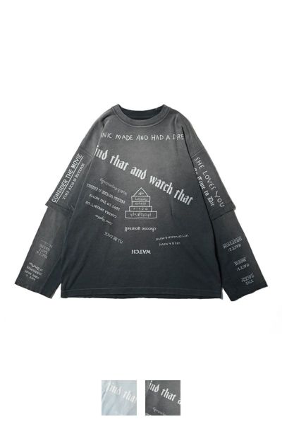 DAIRIKU(ダイリク) "TATTOO" Swithing Tee タトゥースウィングTシャツ 25AW C3