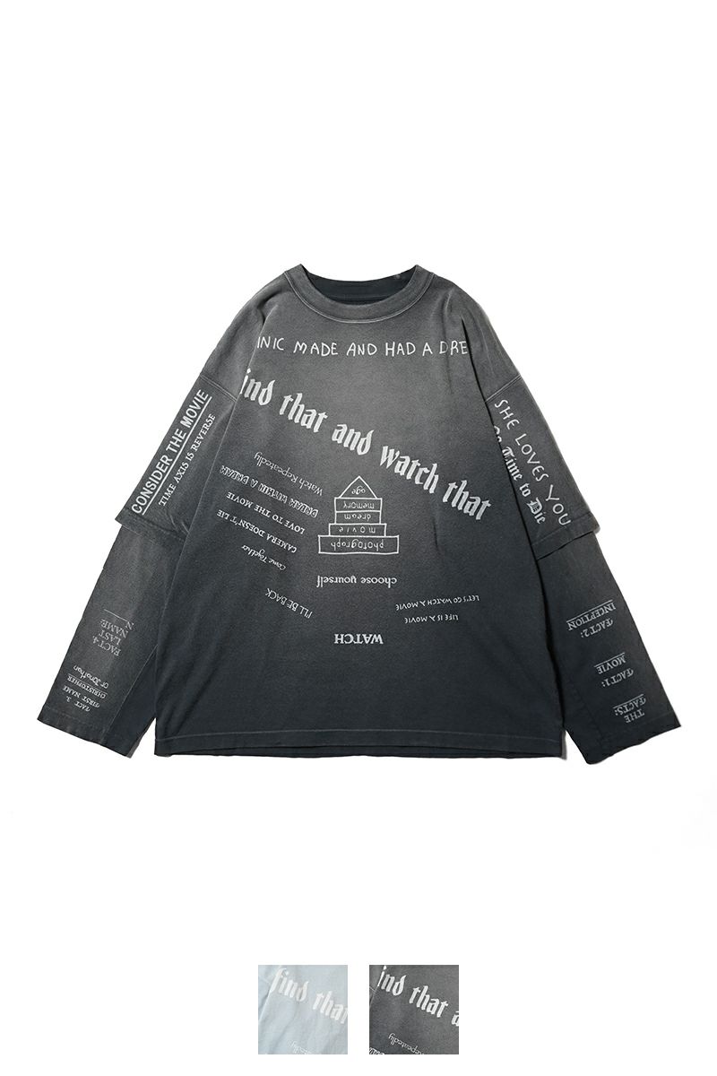 DAIRIKU(ダイリク) "TATTOO" Swithing Tee タトゥースウィングTシャツ 25AW C3