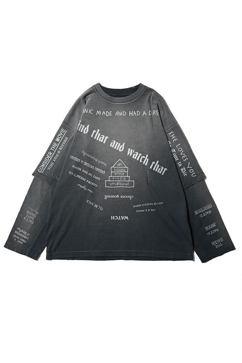 DAIRIKU(ダイリク) "TATTOO" Swithing Tee タトゥースウィングTシャツ 25AW C3