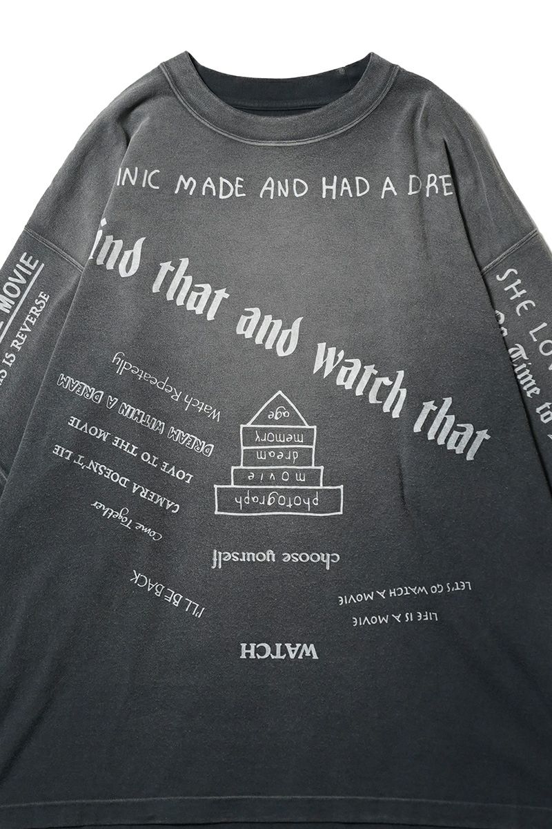 DAIRIKU(ダイリク) "TATTOO" Swithing Tee タトゥースウィングTシャツ 25AW C3