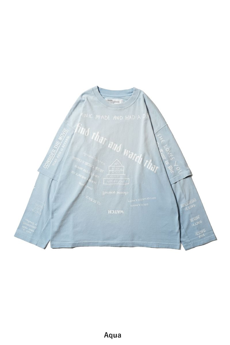 DAIRIKU(ダイリク) "TATTOO" Swithing Tee タトゥースウィングTシャツ 25AW C3