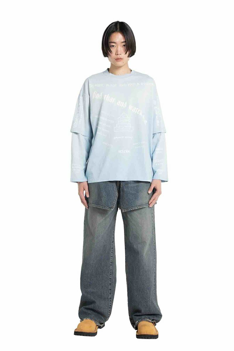 DAIRIKU(ダイリク) "TATTOO" Swithing Tee タトゥースウィングTシャツ 25AW C3