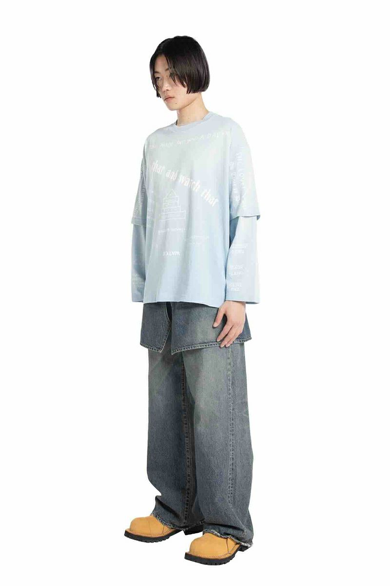 DAIRIKU(ダイリク) "TATTOO" Swithing Tee タトゥースウィングTシャツ 25AW C3