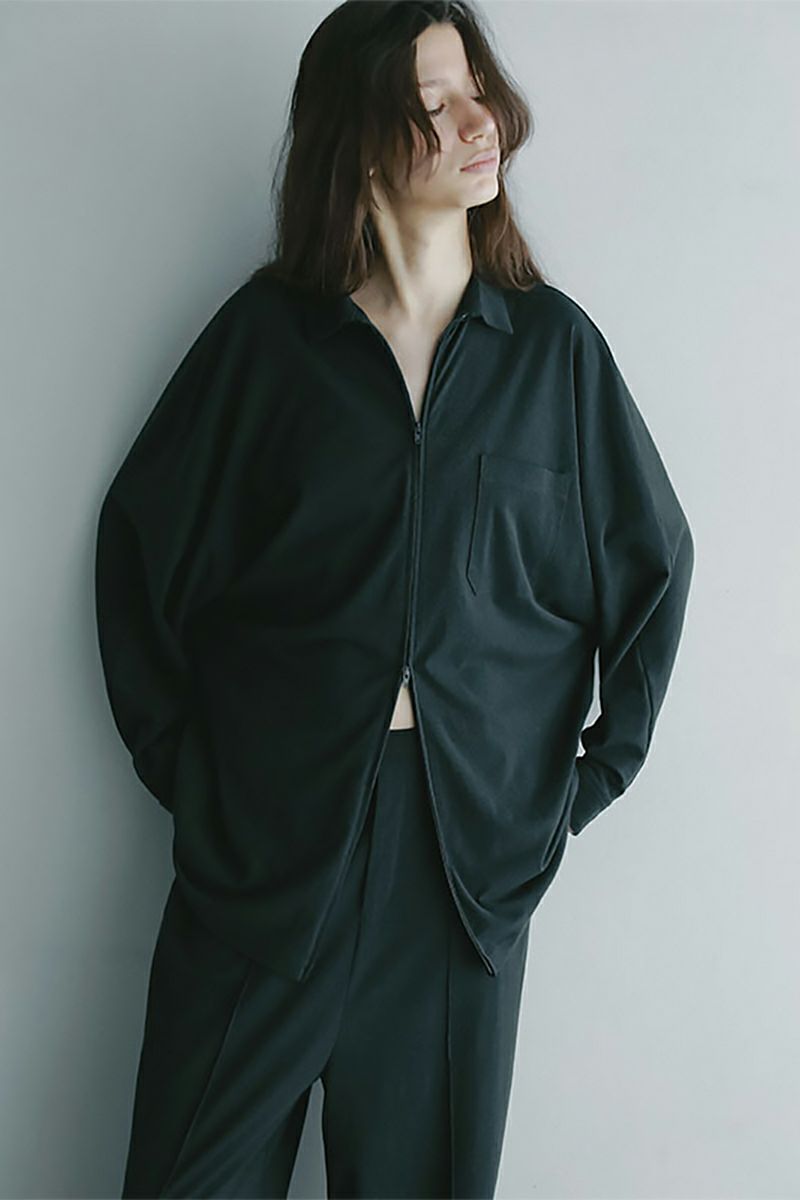 ETRE TOKYO(エトレトウキョウ) フロントファスナーカットシャツ 1225412030