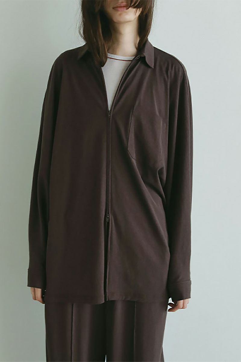 ETRE TOKYO(エトレトウキョウ) フロントファスナーカットシャツ 1225412030