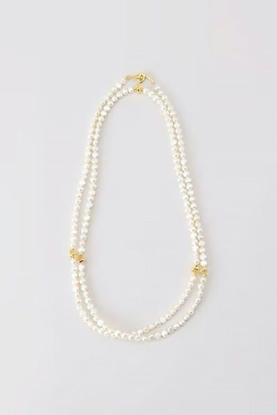 PREEK プリーク ロングパールネックレス PEARL NECKLACE BAROQUE PEARL TRIPLE LONG NECKLACE – unigem