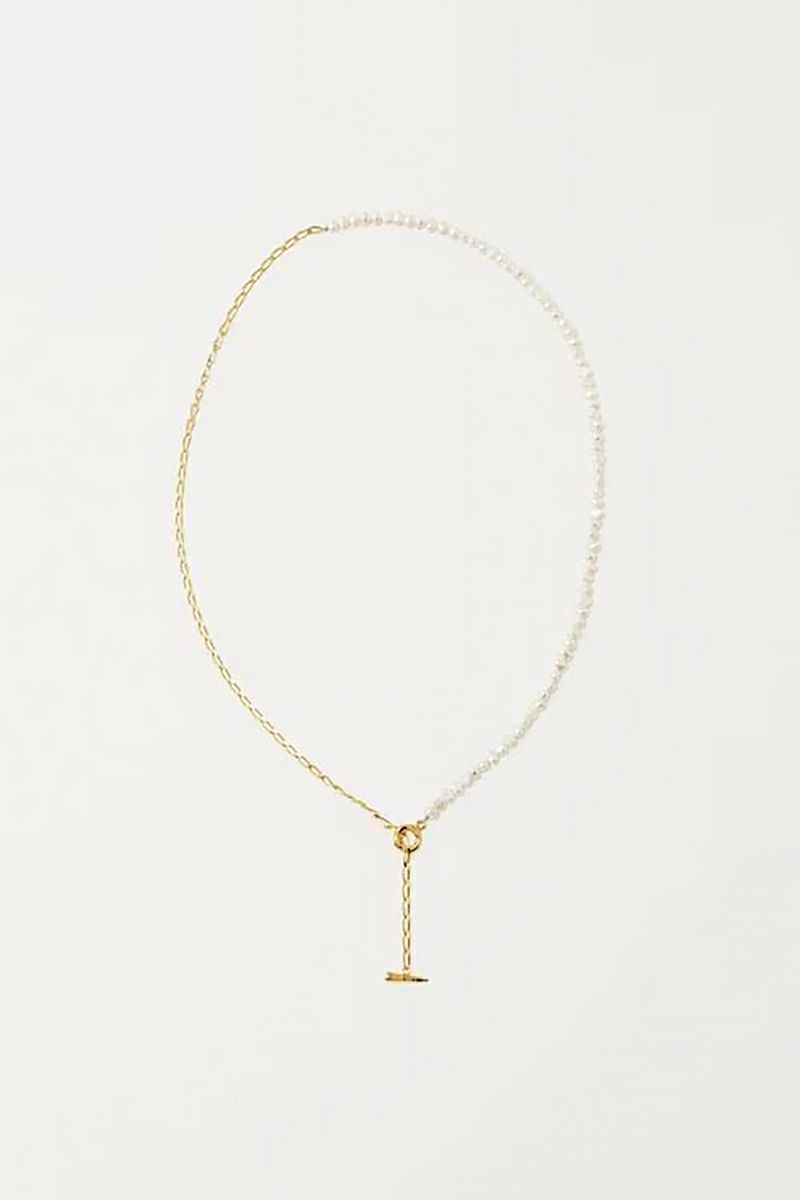 PREEK(プリーク) BAROQUE PEARL CHAIN 3WAY NECKLACE バロックパールチェーン3ウェイネックレス 18826991020