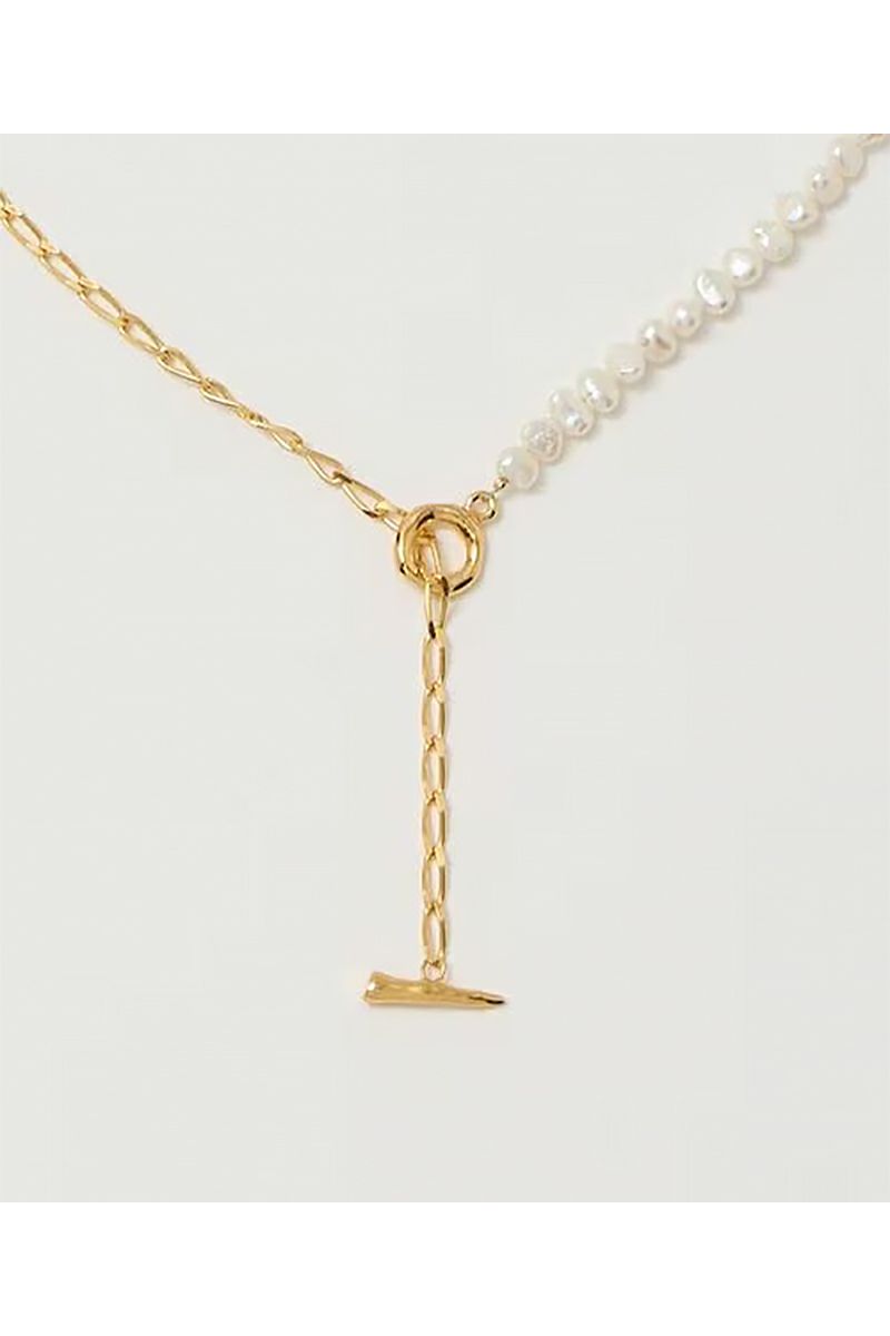 PREEK(プリーク) BAROQUE PEARL CHAIN 3WAY NECKLACE バロックパールチェーン3ウェイネックレス 18826991020