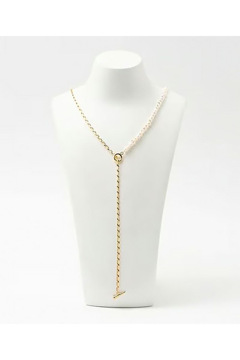 PREEK(プリーク) BAROQUE PEARL CHAIN 3WAY NECKLACE バロックパールチェーン3ウェイネックレス 18826991020
