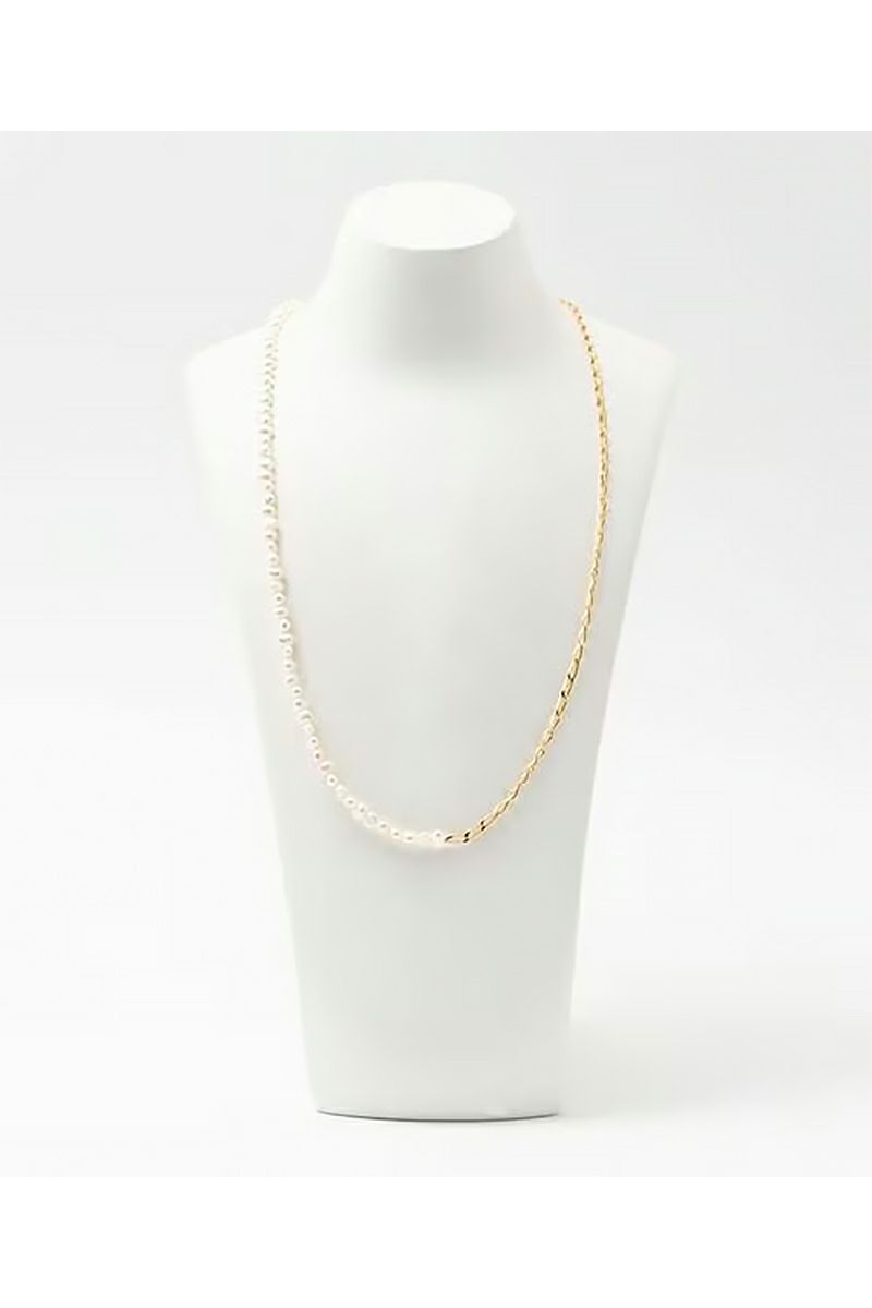 PREEK(プリーク) BAROQUE PEARL CHAIN 3WAY NECKLACE バロックパールチェーン3ウェイネックレス 18826991020