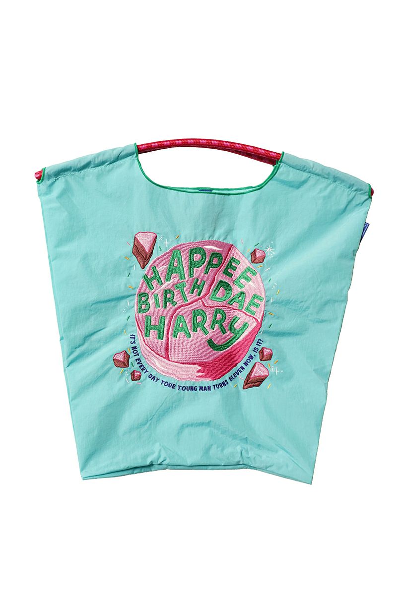 Ball & Chain(ボールアンドチェーン)×Harry Potter(ハリーポッター) H.BIRTHDAY CAKE (M) バースデーケーキ HAPPEE BIRTHDAE HARRY ショッピングバック トートバッグ 348005