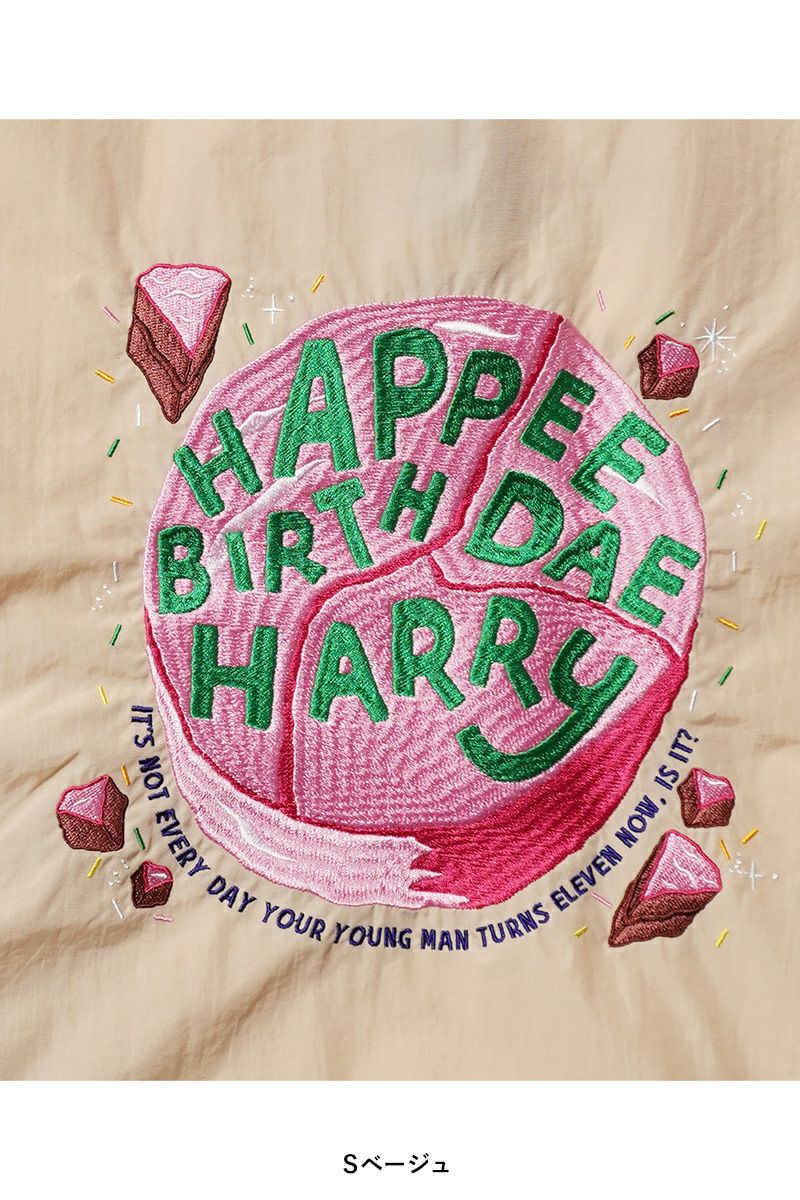Ball & Chain(ボールアンドチェーン)×Harry Potter(ハリーポッター) H.BIRTHDAY CAKE (M) バースデーケーキ HAPPEE BIRTHDAE HARRY ショッピングバック トートバッグ 348005
