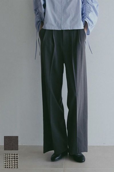 MANOF HEM SLIT JERSEY KNIT PANT マノフ MANOF（マノフ）の「HEM SLIT JERSEY KNIT PANTS（その他パンツ