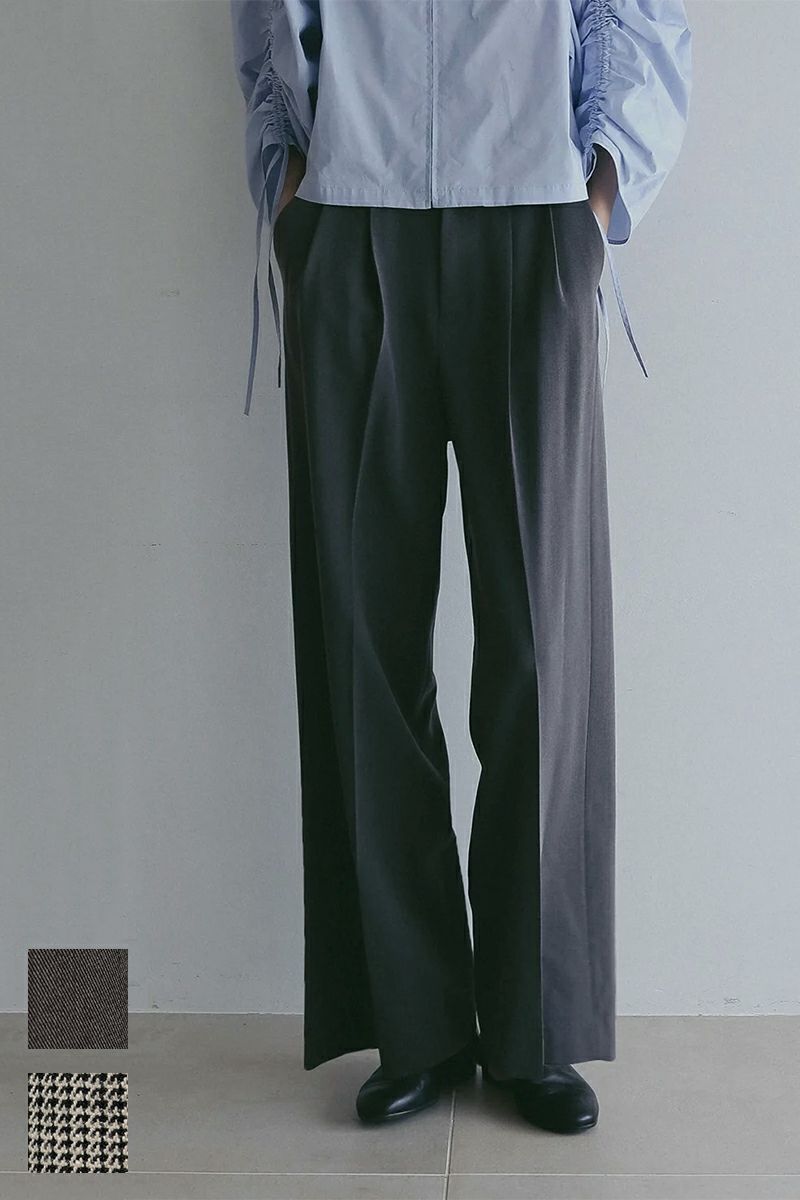 MANOF(マノフ) WAIST SLIT SLACKS ウエストスリットスラックス 89110-7052
