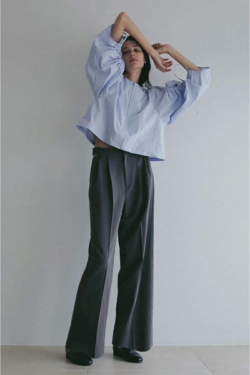 MANOF(マノフ) WAIST SLIT SLACKS ウエストスリットスラックス 89110-7052