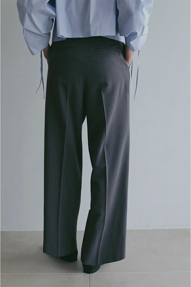 MANOF(マノフ) WAIST SLIT SLACKS ウエストスリットスラックス 89110-7052