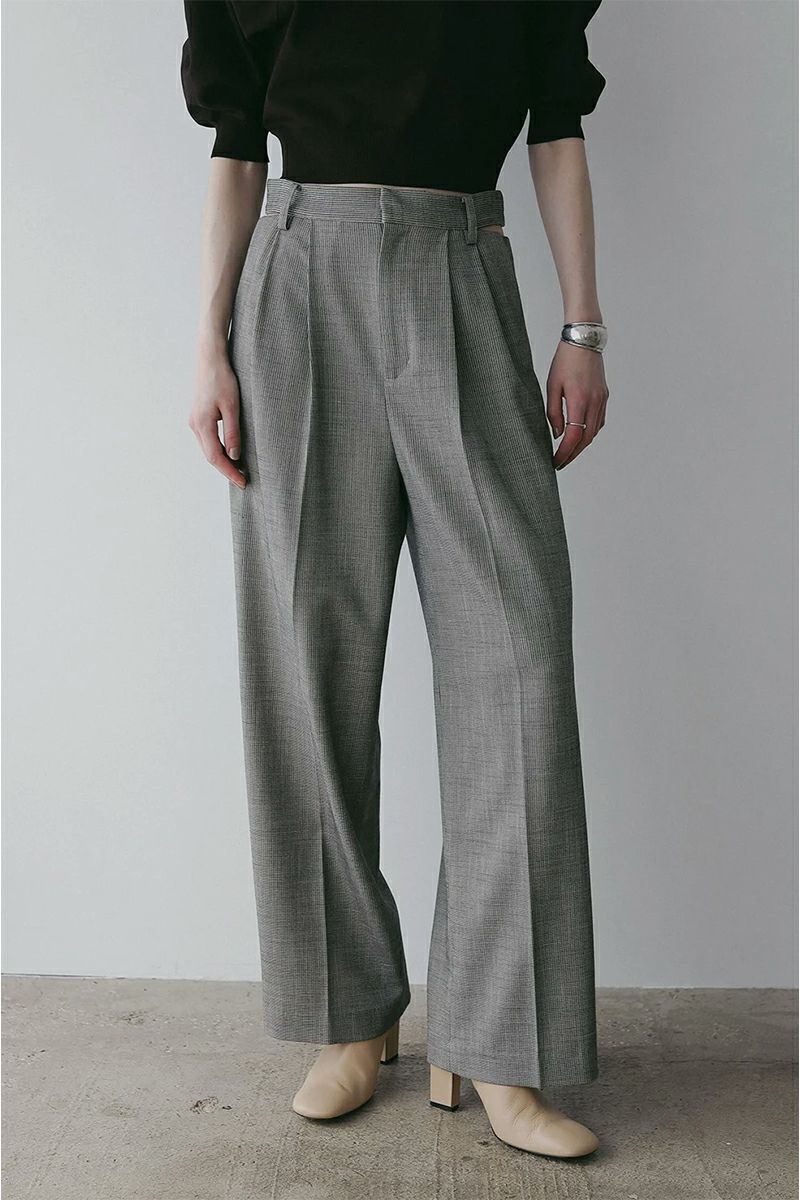 MANOF(マノフ) WAIST SLIT SLACKS ウエストスリットスラックス 89110-7052