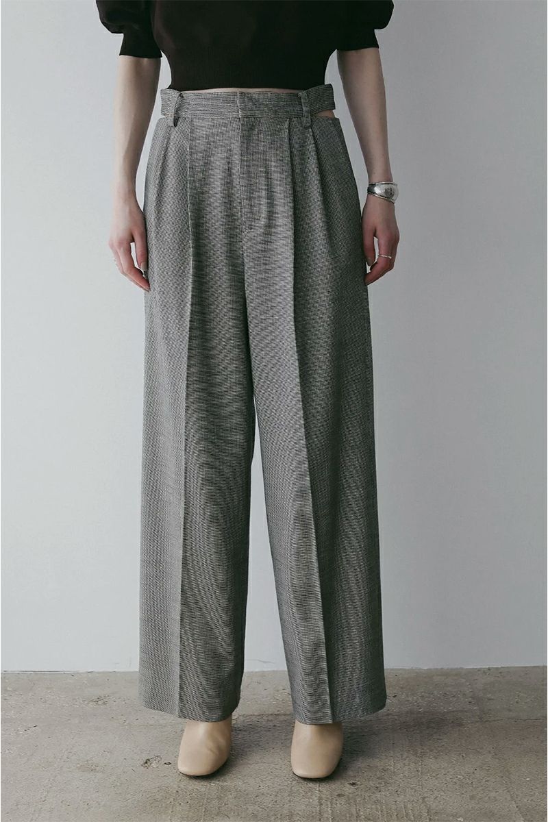 MANOF(マノフ) WAIST SLIT SLACKS ウエストスリットスラックス 89110-7052