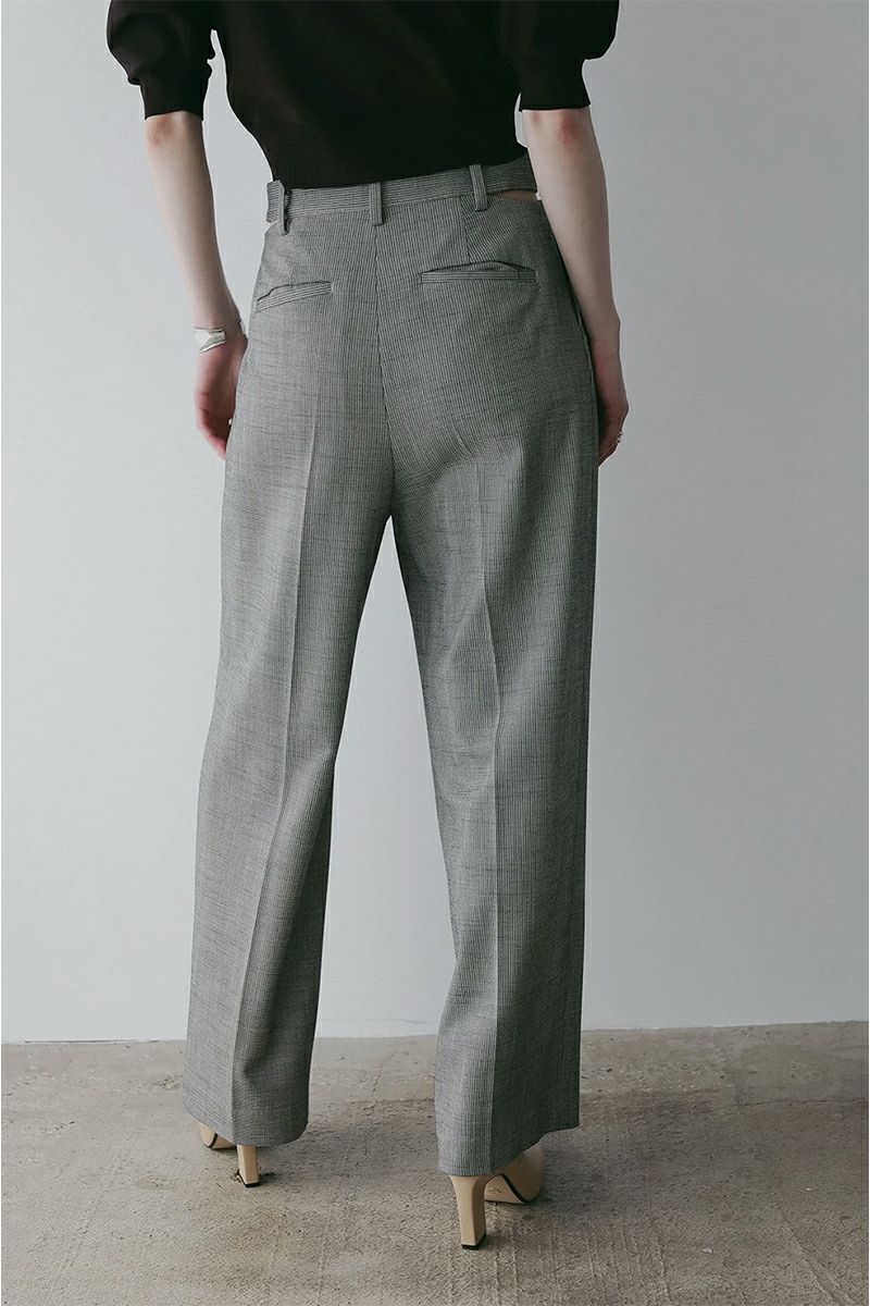 MANOF(マノフ) WAIST SLIT SLACKS ウエストスリットスラックス 89110-7052