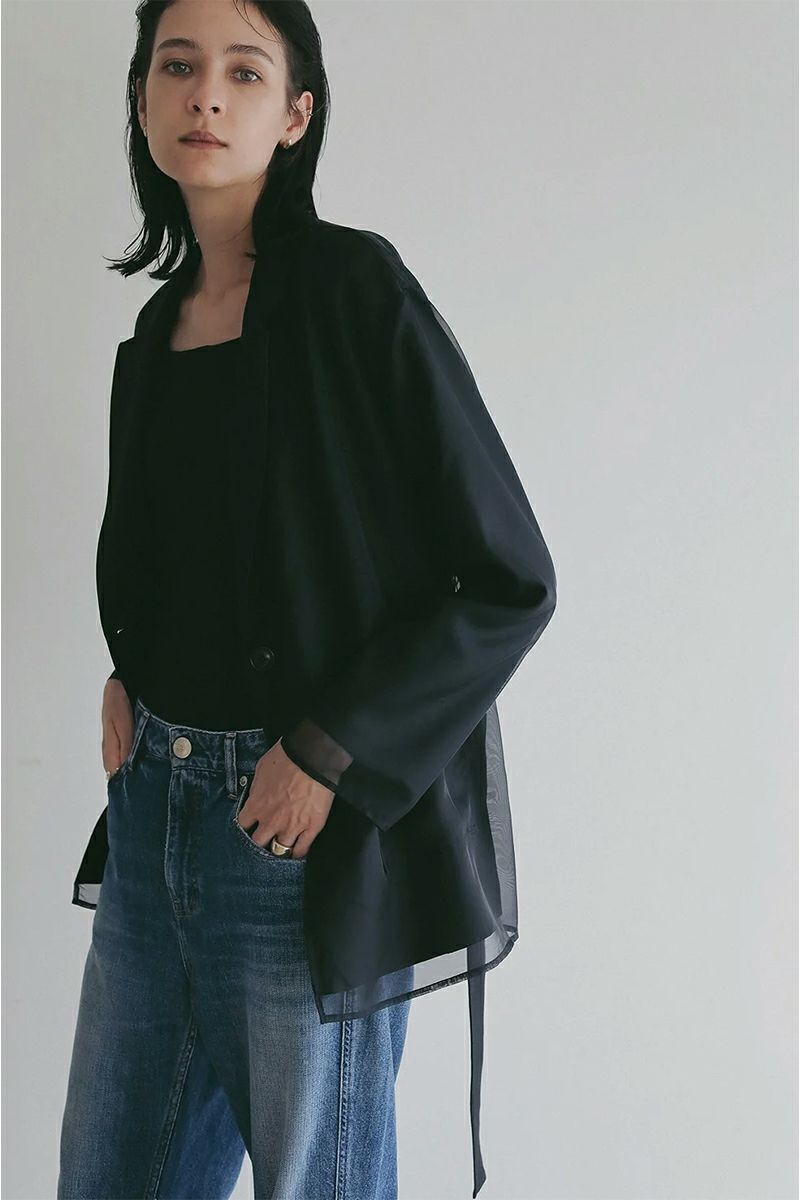 MANOF(マノフ) LAYERED SHEER JACKET レーヤードシアージャケット 89101-0012