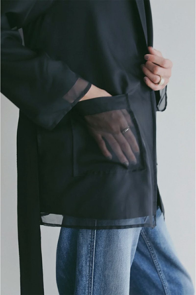MANOF(マノフ) LAYERED SHEER JACKET レーヤードシアージャケット 89101-0012