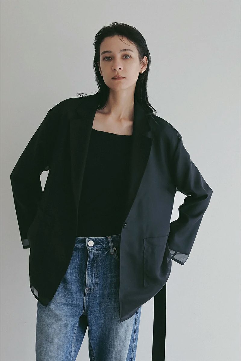 MANOF(マノフ) LAYERED SHEER JACKET レーヤードシアージャケット 89101-0012