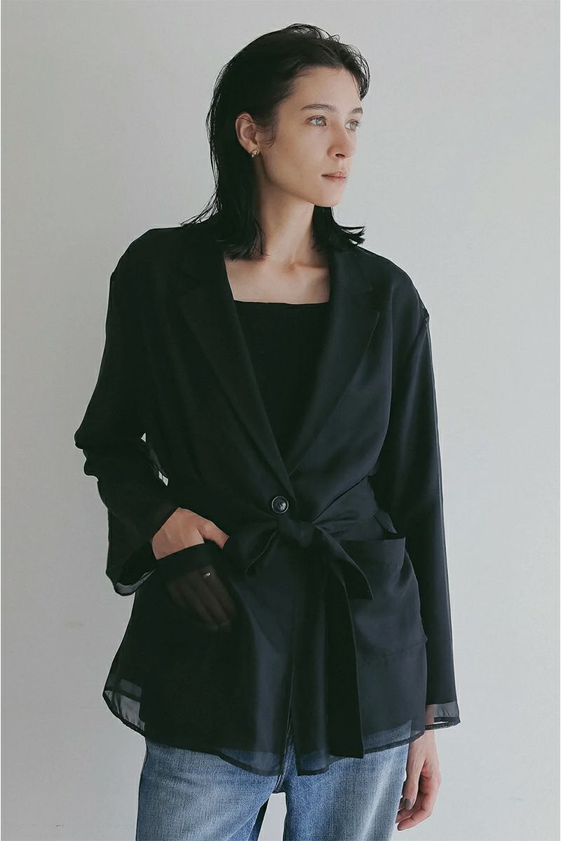 MANOF(マノフ) LAYERED SHEER JACKET レーヤードシアージャケット 89101-0012