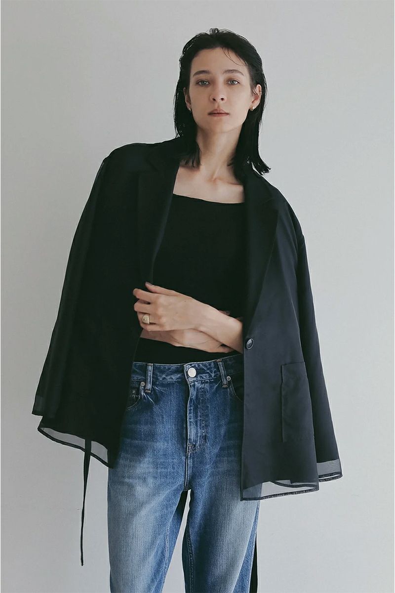 MANOF(マノフ) LAYERED SHEER JACKET レーヤードシアージャケット 89101-0012